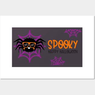Cute Bat Boy - Spooky ,Happy Halloween Posters and Art